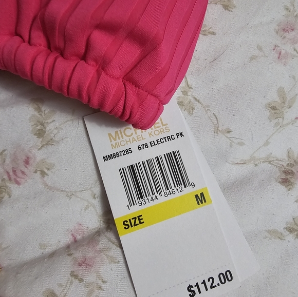 Michael Michael Kors Side Tie Pink Bikini - Picture 6 of 9